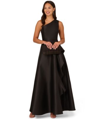 Women's Embellished One-Shoulder Gown
