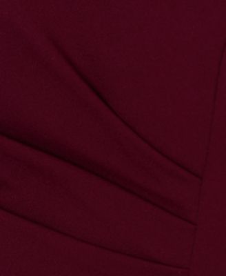 Women's Organza Crepe High-Low Gown