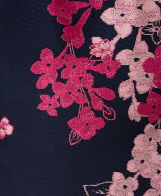 Women's Floral-Print Off-The-Shoulder Dress