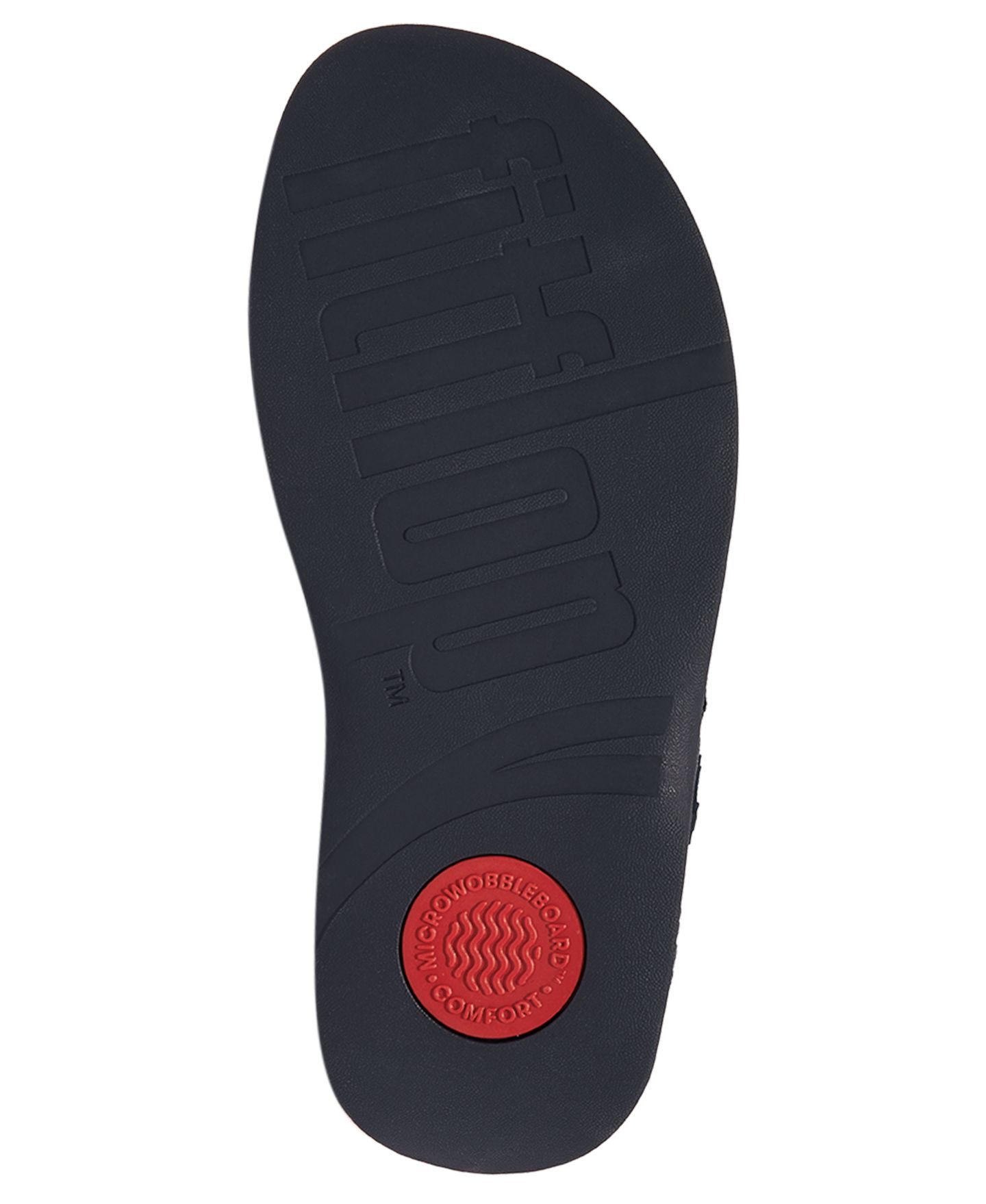 Мужские сандалии FitFlop GF1 Three Tone Webbing Flip-Flops, цвет: Полуночный тёмно-синий — фото 4