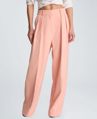 Women's Fly-Front Double Pleated Pants