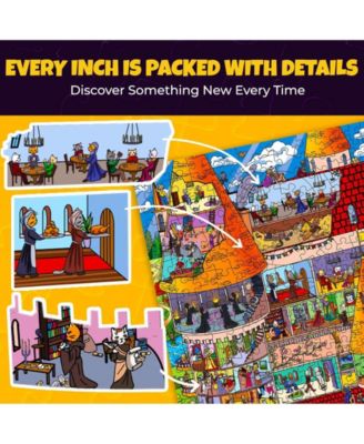1000 Piece Jigsaw Puzzle for Adults – Premium Box Packaging with Extra Fun Challenges Perfect for Relaxation & Creativity & Gift Giving