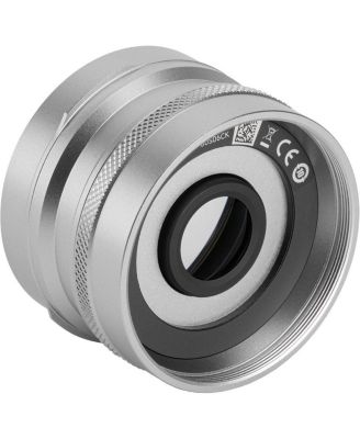 WCL-X100VI Wide Conversion Lens for Fujifilm X100 Series Cameras, Silver