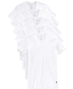 UPC 738994733788 product image for Polo Ralph Lauren Men's 5 Pack V-Neck Undershirts | upcitemdb.com