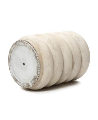 23" Tall Planter Pot, Beige Large Plant Pot with Drainage Hole and Rubber Plug, Modern Floor Pot for Plants for Home Garden Patio