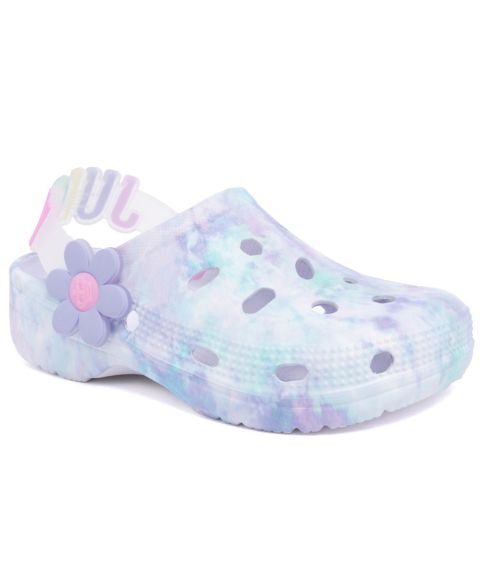 Сабо Juicy Couture Jck Blimy Clogs для девочек, цвет: Разноцветный сиреневый