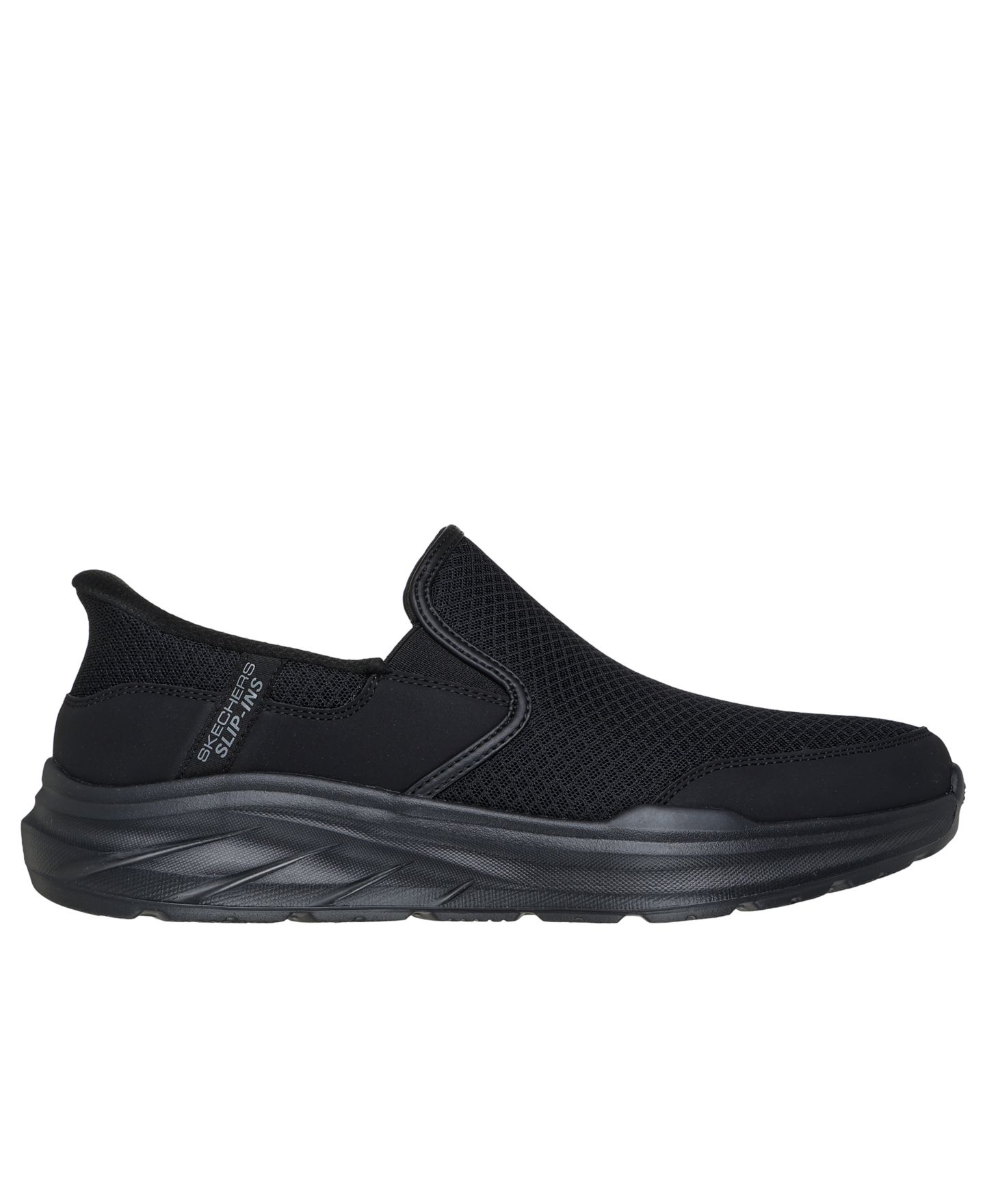 Мужские кроссовки Skechers Slip-Ins Relaxed Fit: Equalizer 6.0 - Stoaver Casual, цвет: Чёрный — фото 2