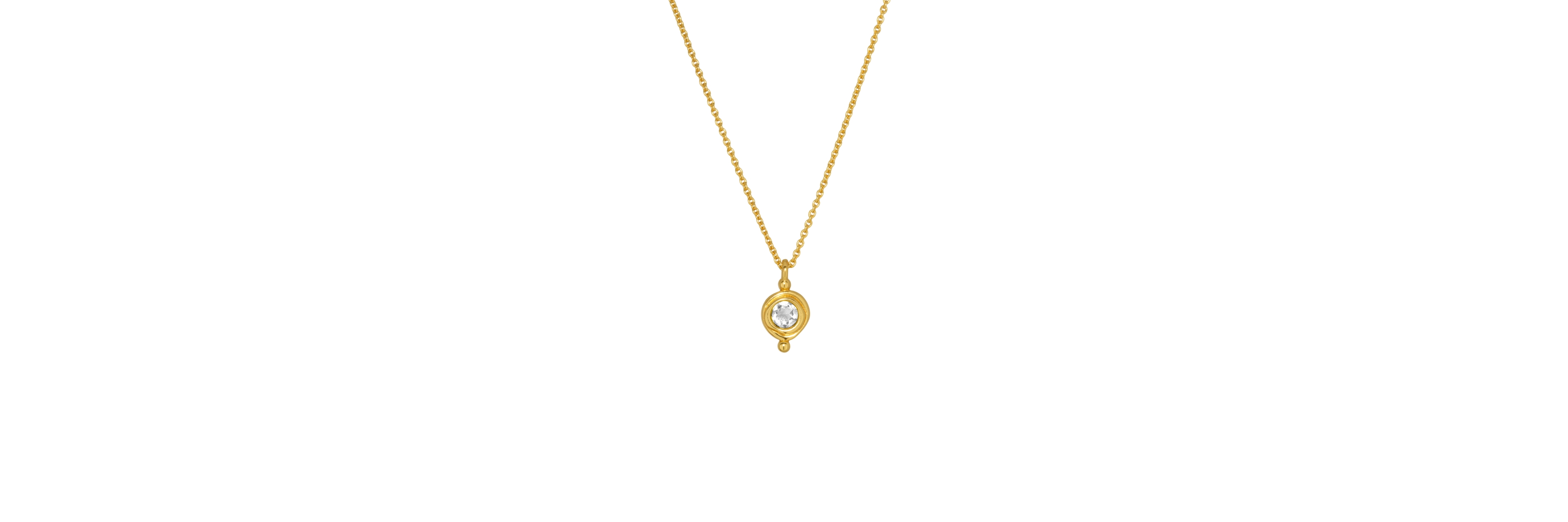 Ottoman Hands Birthstone Pendant Necklace