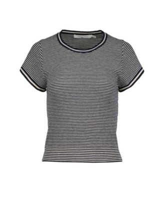 Women's BISHOP + YOUNG Hepburn Short Sleeve Stripe Sweater