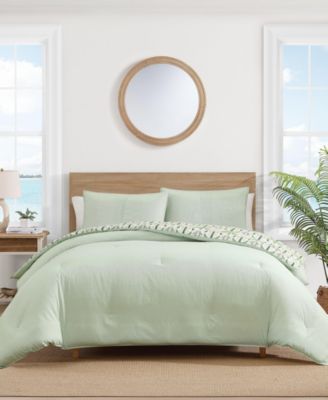 Mystic Palms Cotton 3-Pc. Comforter Set, Full/Queen