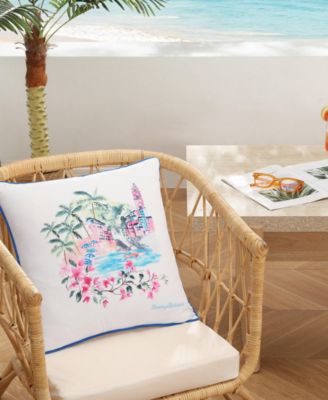 Scenic Cotton Decorative Pillow, 20" x 20"