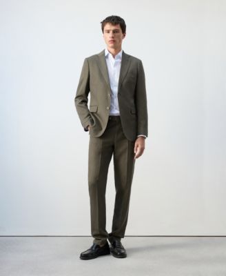 Men's Cotton Striped Slim-Fit Shirt