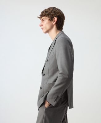 Men's Ricardo Regular Fit Double-Breasted Suit Jacket