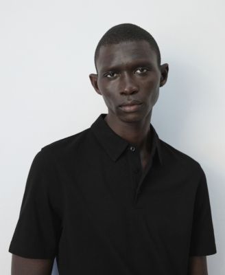 Men's Slim Fit Pique Polo Shirt