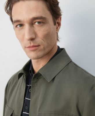 Men's Ruched-Back Lyocell Jacket