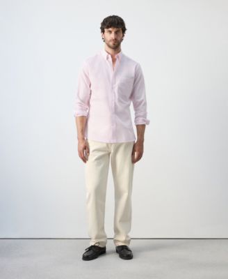 Men's Cotton Regular-Fit Oxford Shirt