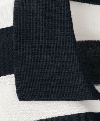 Men's Cotton Fine Knit Polo Sweater