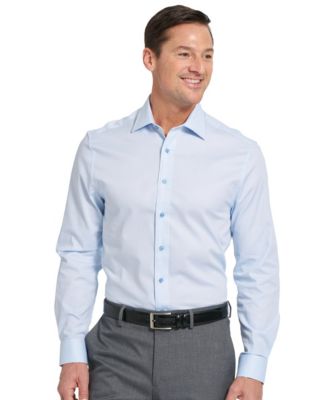 Men's Newbury Text Modern-Fit Dress Shirt