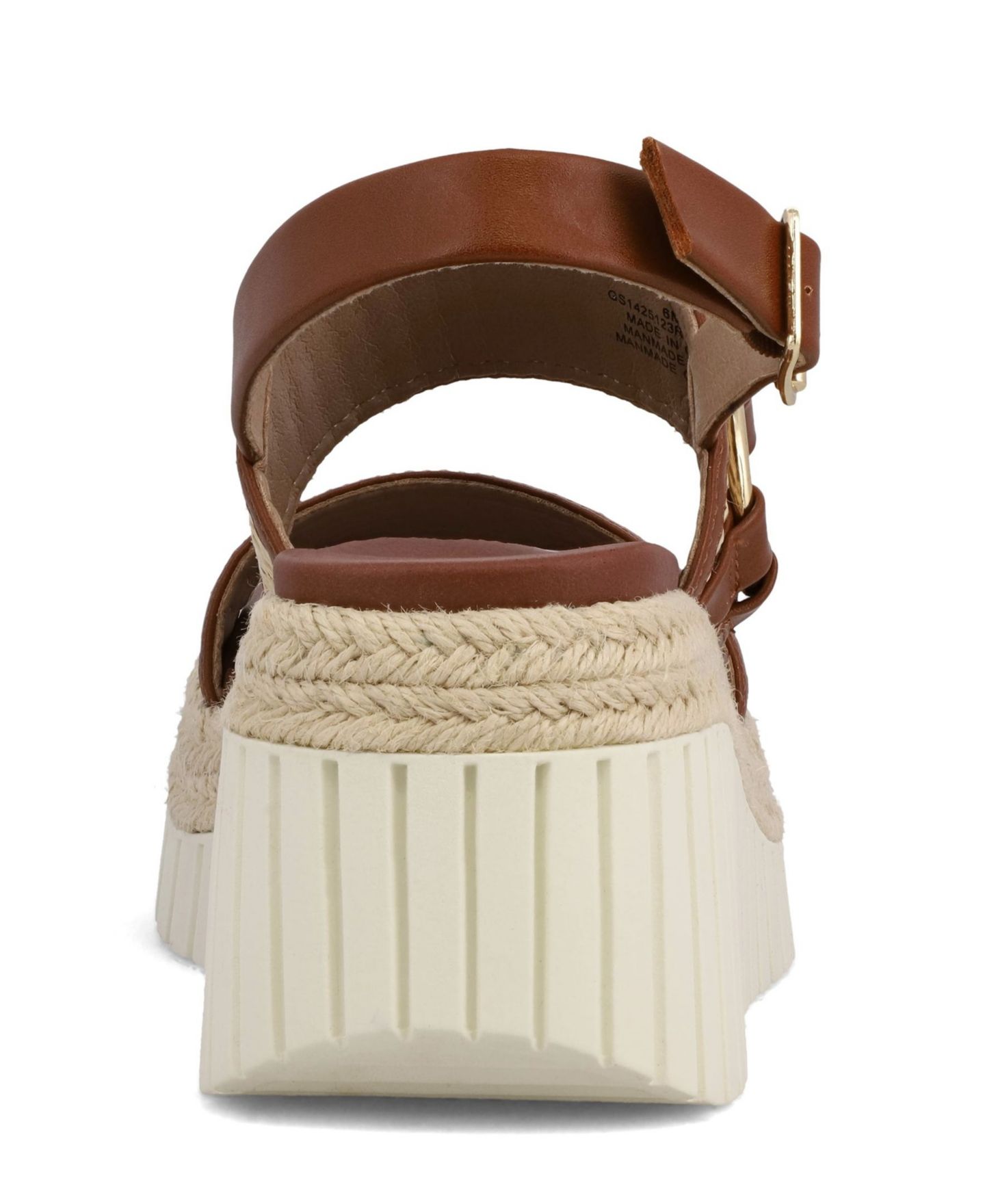 Женские сандалии MIA Yuris Platform Wedge, цвет: Натуральный / Коньячный — фото 3