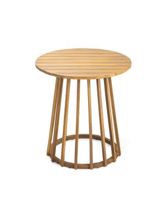 Outdoor Round Top Acacia Wood Dining Table,Round Bistro Table