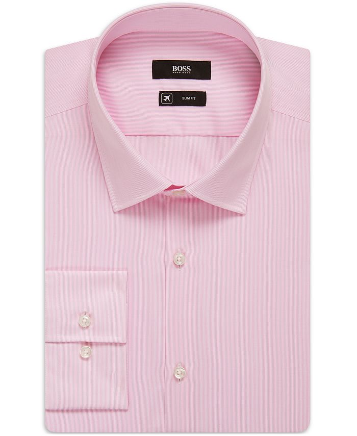 Hugo Boss Men's SlimFit Fresh Active Traveler Dress Shirt Macy's