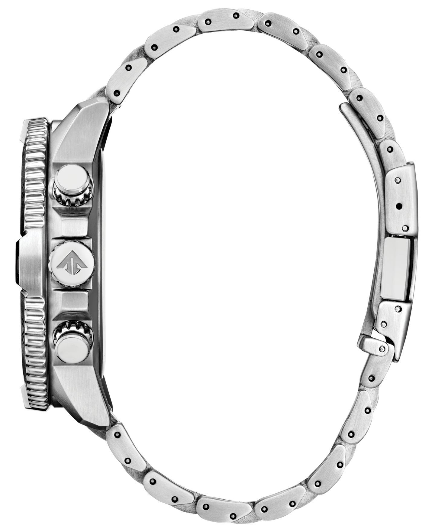 Мужские часы Citizen Limited Edition Promaster Air Navihawk Silver-Tone Stainless Steel Bracelet Watch, 48mm — фото 2