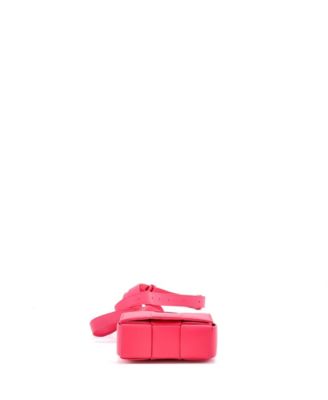 Candy Cassette Crossbody Bag Maxi Intrecciato Leather