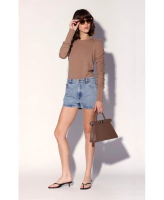 Women's Santino Mid-Rise 5-Pocket Denim Short