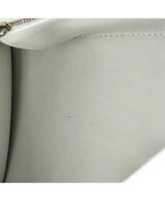 Small Hourglass Top Handle Bag Leather