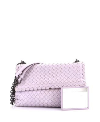 Small Olimpia Crossbody Bag Intrecciato Nappa