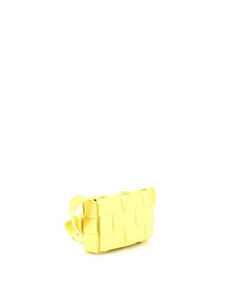 Small Cassette Crossbody Bag Maxi Intrecciato Leather