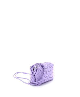 Mini Loop Crossbody Bag Intrecciato Nappa
