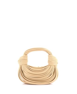 Mini Double Knot Hobo Tubular Leather