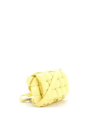 Cassette Crossbody Bag Padded Maxi Intrecciato Leather
