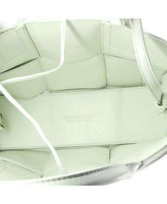 Mini Arco Tote Maxi Intrecciato Plisse Leather