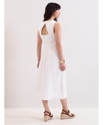 Women's Marta Tie Belt Midi Dress
