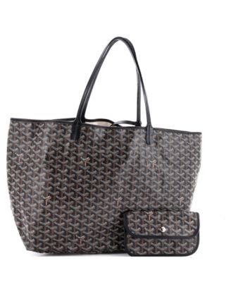 GM Saint Louis Tote Claire Voie Coated Canvas