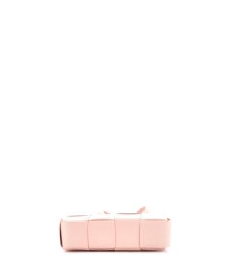 East West Arco Top Handle Shoulder Bag Maxi Intrecciato Leather