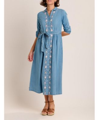 Women's Viviana Embroidered Maxi Dress