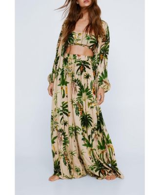 Women's 3 Piece Top and Bottom Beach Set