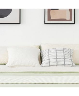 Inch Metal Platform Bed - Arched Headboard/Footboard 1000lb Capacity