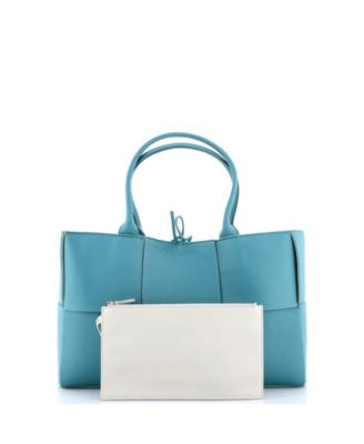 Medium Arco Tote Maxi Intrecciato Leather