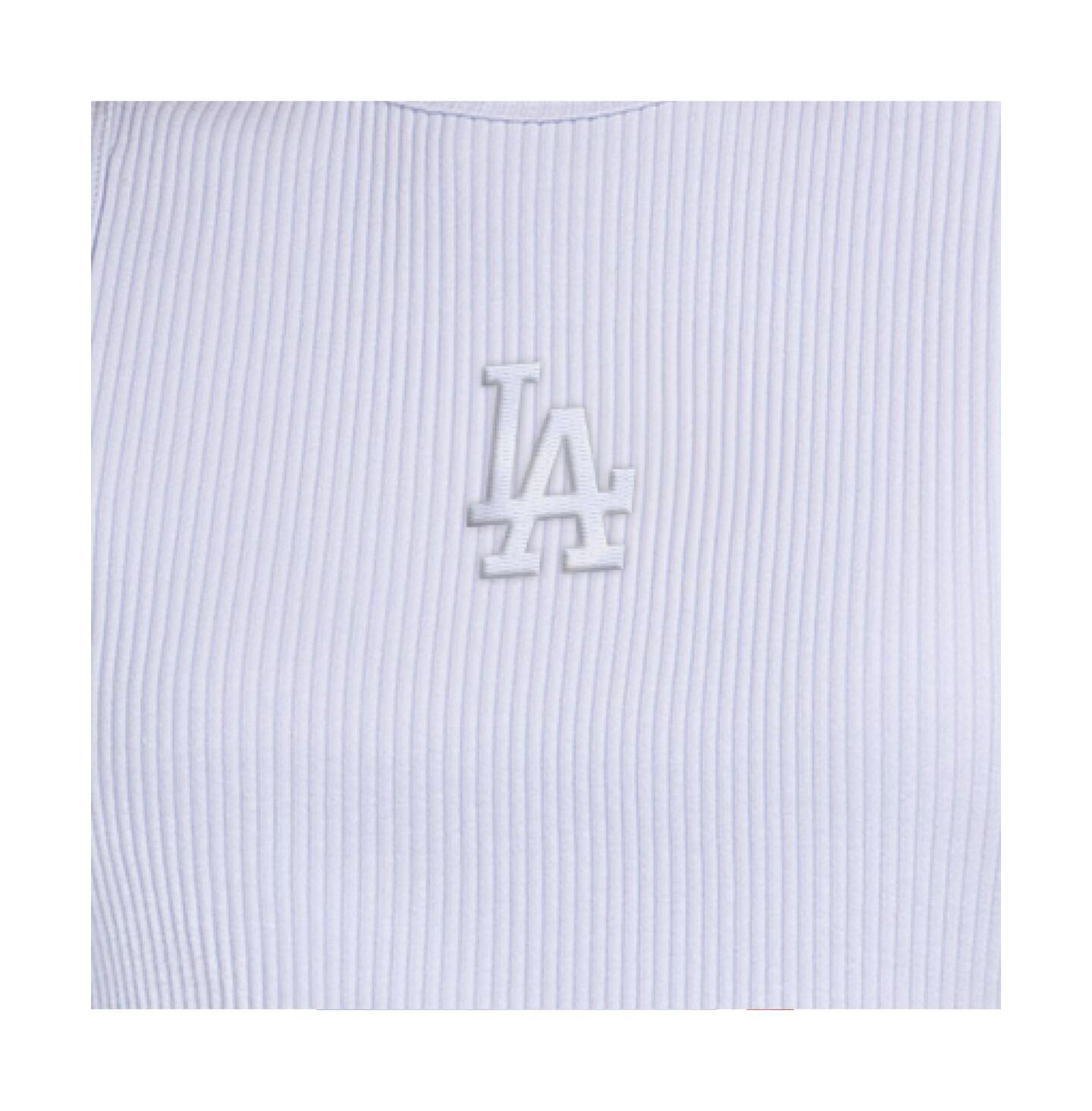 Женский топ Starter Light Blue Los Angeles Dodgers Pastels Ribbed — фото 2