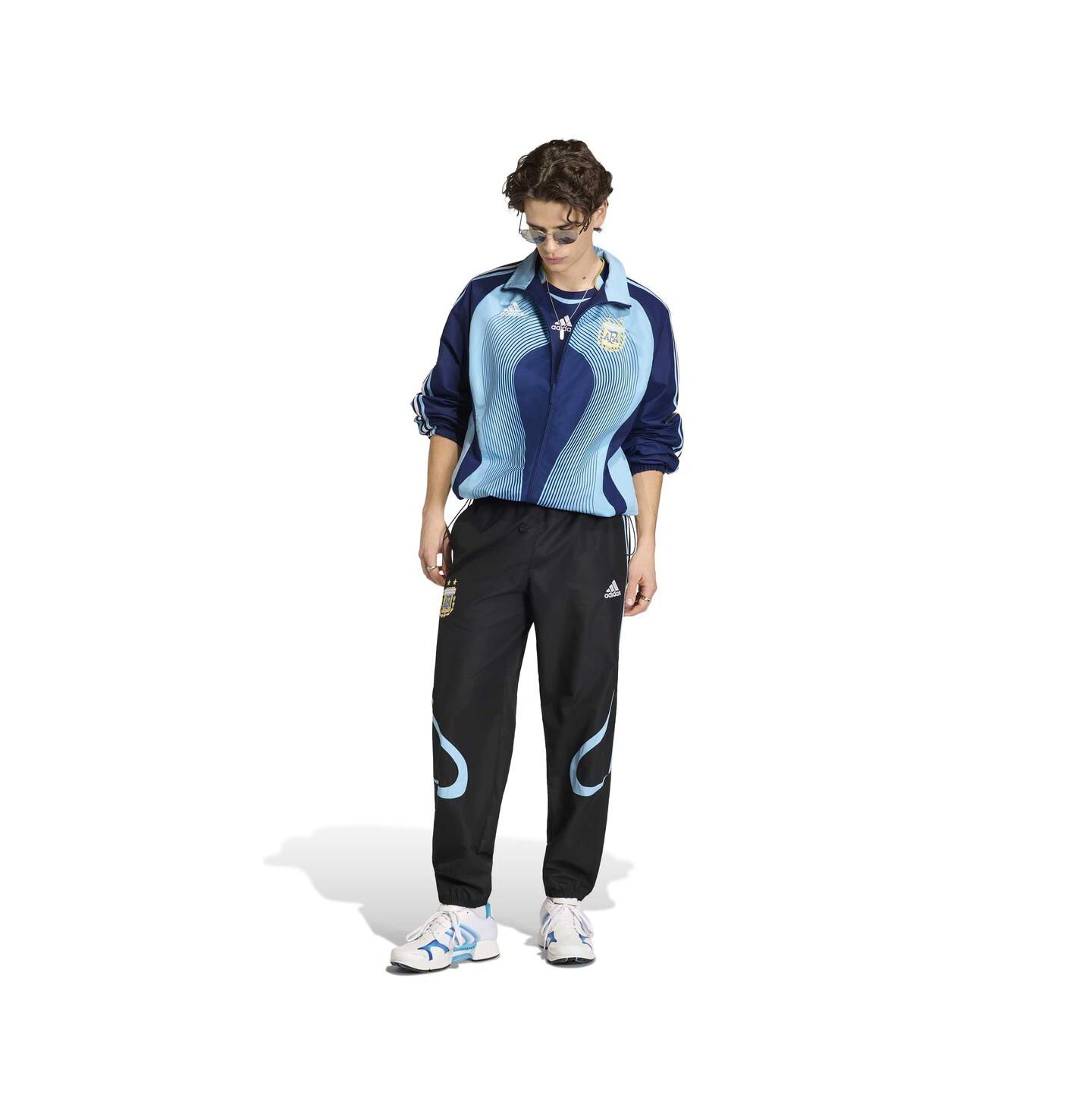 Мужские брюки adidas Black Argentina National Team 2006 Bringback Track Pants — фото 3