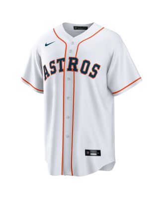 Men's White Houston Astros Home Big & Tall Replica Jersey