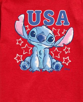 Boys' Toddler 2T-5T USA Stitch Stars Short-Sleeve Graphic T-Shirt