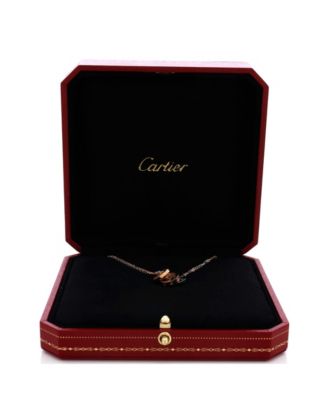 Love 3 Ring Pendant Necklace