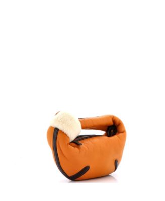 Mini Aviator Jodie Hobo Leather with Shearling