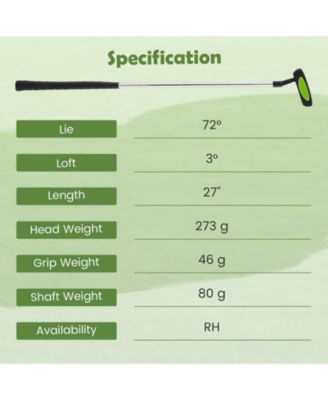 Junior Mallet Putter Individual Gold Club for 8-10 years old Kids