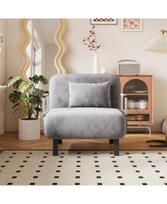 Tri-Fold Sofa Bed with Adjustable Backrest